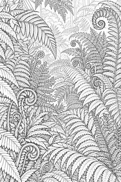 Flora Themed Coloring Book for Adults (Digital E-Book)