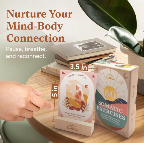 60 Somatic Therapy Exercise Cards