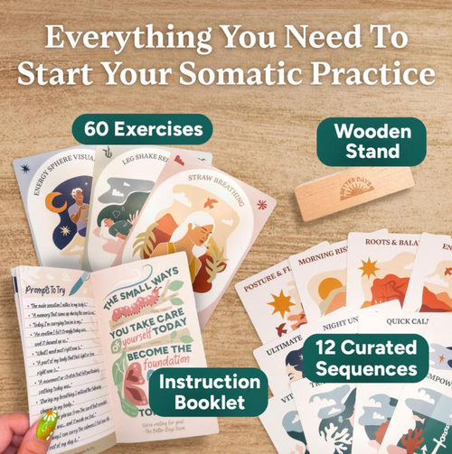 60 Somatic Therapy Exercise Cards